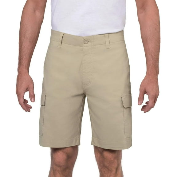 Wearfirst Men’s Classic Fit Stretch Lightweight Cargo Short (Tan/44)