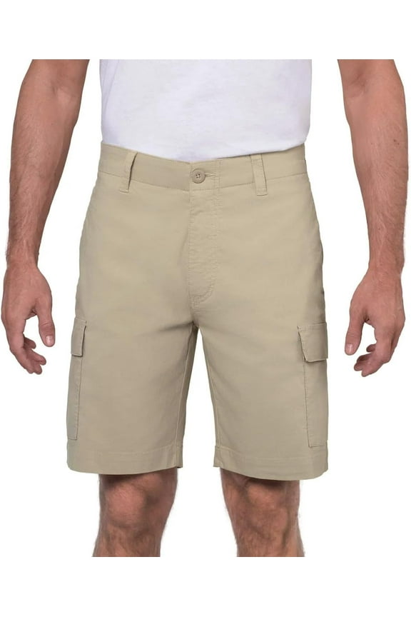 Men’s Classic Fit Stretch Lightweight Cargo Short (Tan/44)
