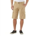 thumbnail image 1 of Wearfirst Men's Free-Band Comfort Flex Waistband Stretch Canvas Cargo Shorts 34 Khaki, 1 of 5