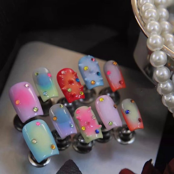 Wearing Armor, Prickly Gourd, And Watercolor Candy With Unique French Style