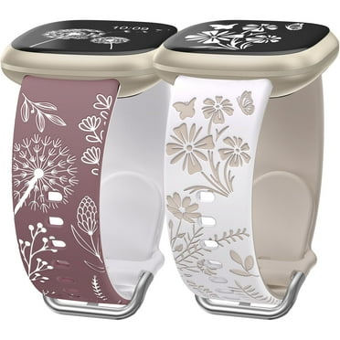 ANDRIU Copatible With Versa 4/Versa 3/Sense/Sense 2 Band For Woen...