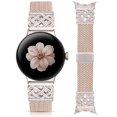 thumbnail image 1 of Wearlizer Braided Magnetic Band Compatible with Google Pixel Watch 4/3 41mm, Stretchy Nylon Watch Band for Women Men, Celtic Knot Jewelry Style Strap for Pixel Watch 2/1, 1 of 7