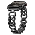 thumbnail image 1 of Wearlizer Celtic Knot Strap Compatible with Apple Watch Band for Women 42/41/40/38/46/45/44/49mm, Metal Braided Bracelet Strap for iWatch Ultra Series 10/9/8/7/6/5/4/3/2/1, 1 of 6