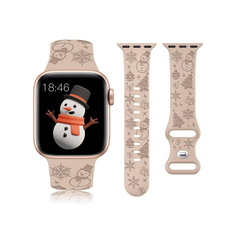 Unique Wool Leather Strap For Apple Watch Band 49mm 41mm 40mm 45