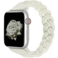 thumbnail image 1 of Wearlizer Compatible with Apple Watch Band 38mm 40mm 41mm Slim Elastic Braided Solo Loop Strap Wristband Stretchy Woven Bracelet Accessories for iWatch Series 8 7 6 5 4 3 2 1 SE, 1 of 7