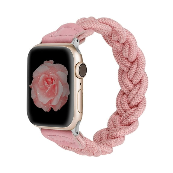 Wearlizer Compatible with Apple Watch Band 49mm(Ultra)42mm 44mm 45mm Slim Elastic Braided Solo Loop Strap Stretchy Woven Wristband for iWatch Series 8 7 6 5 4 3 2 1 SE