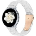 thumbnail image 1 of Wearlizer Compatible with Samsung Galaxy Watch 7/FE/6/5/ Watch 5 Pro/Galaxy Watch 4 40mm 44mm Band Women, 20mm Resin Strap for Galaxy Watch 3, 1 of 6