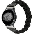 thumbnail image 1 of Wearlizer Elastic Band Compatible with Samsung Galaxy Watch 5/4 40mm 44mm/Watch 5 Pro 45mm/Watch 4 Classic 42mm 46mm/ Active 2 40mm 44mm Bands, 20mm Stretchy Braided Soft Strap for Women, 1 of 7
