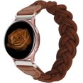 thumbnail image 1 of Wearlizer Elastic Band Compatible with Samsung Galaxy Watch 7/6/5/4 40mm 44mm/Watch 6 Classic 43mm 47mm/Watch 5 Pro 45mm/Watch 4 Classic 42mm 46mm/Watch 3 41mm/Active 2, 20mm Braided Band Women, 1 of 7