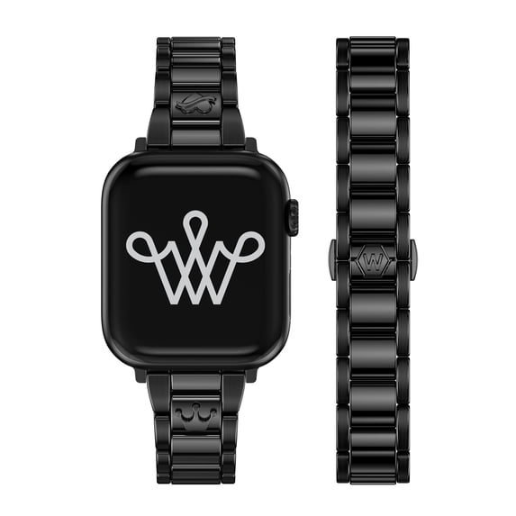 Wearlizer Gold Silver Stainless Steel Watch Band Compatible with Apple Watch Bands 38/40/41/42/44/45/46/49mm Women Metal Strap for Iwatch Series 11/10/9/8/7/6/5/4/3/SE/Ultra