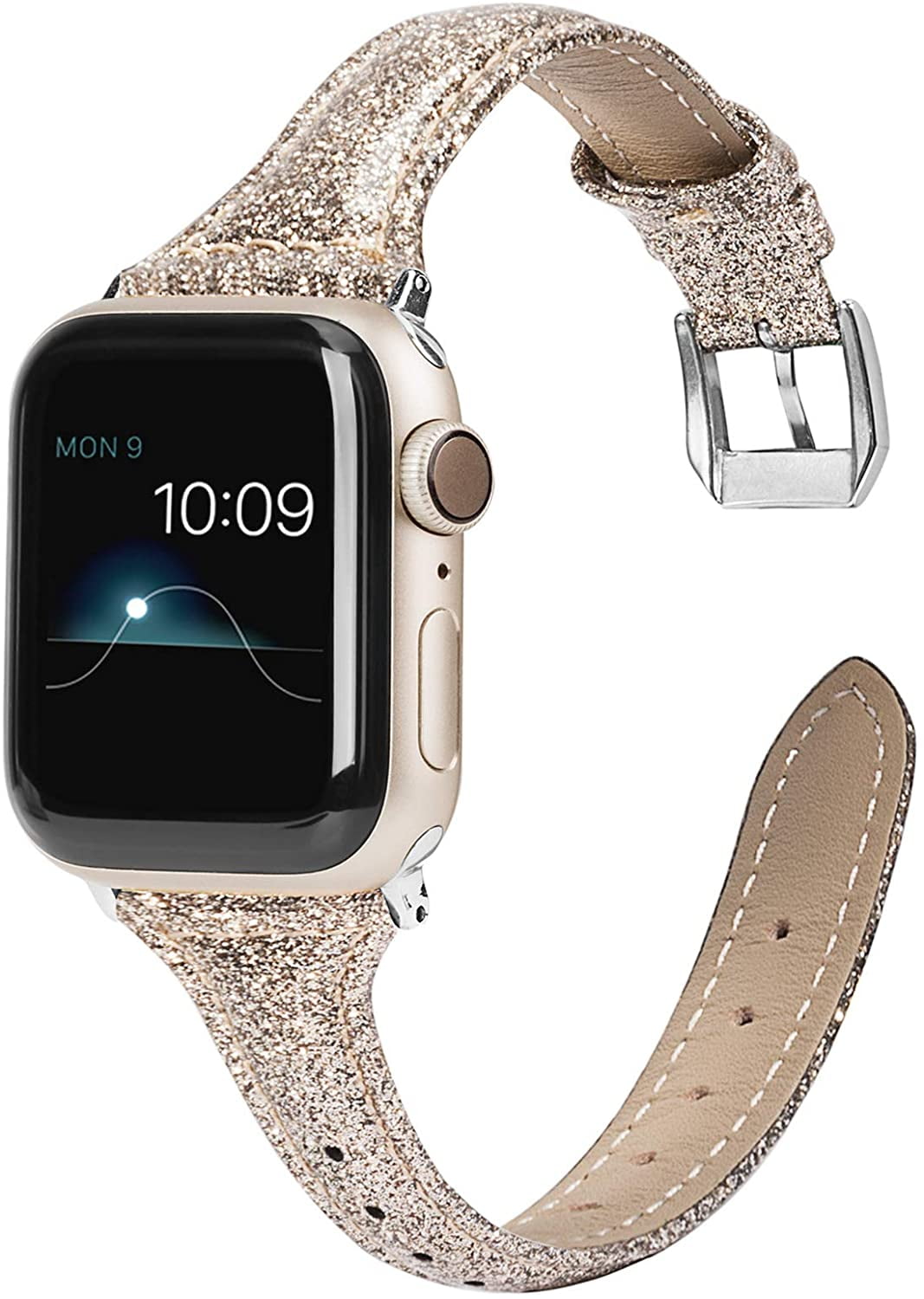 Gold watch bands replacement sale