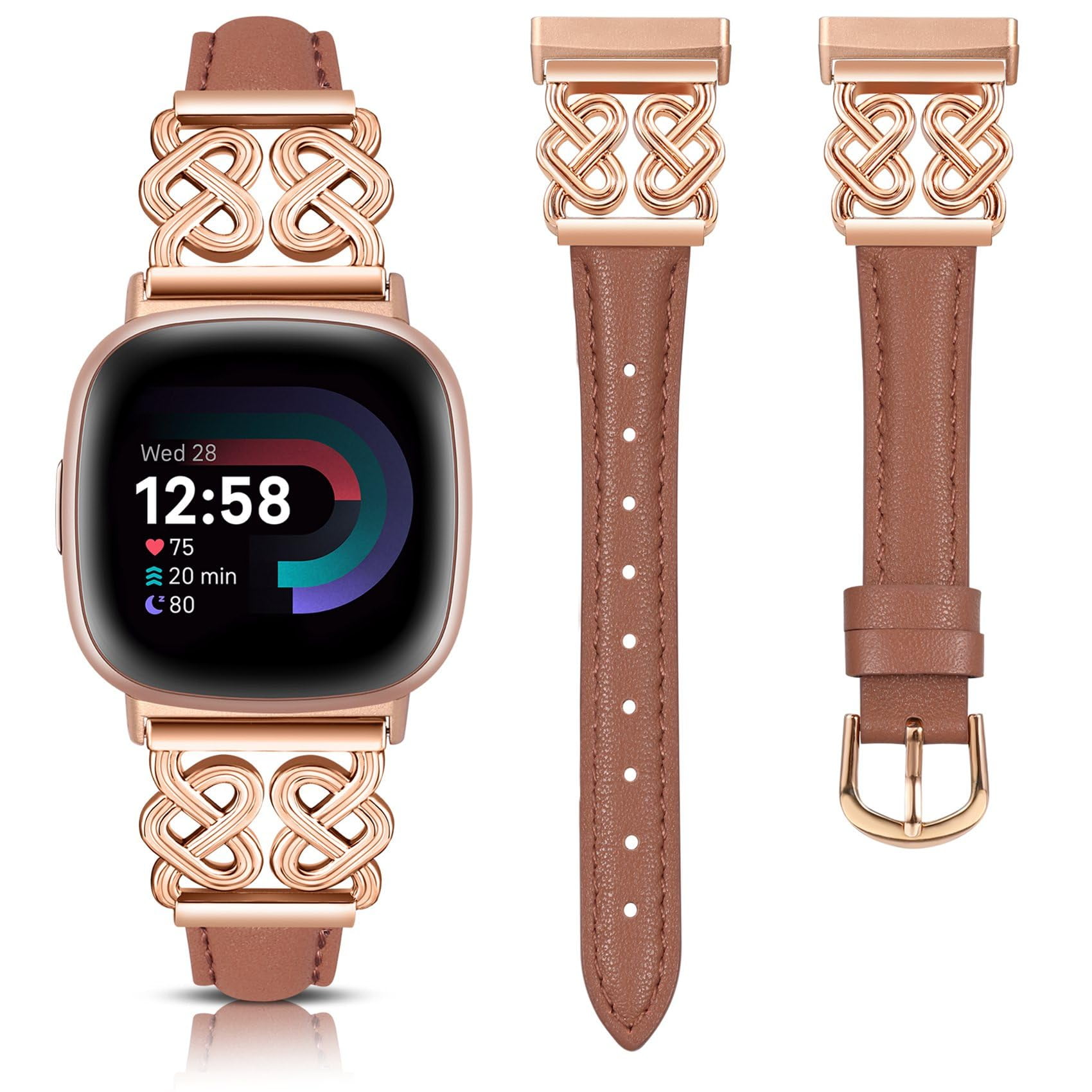Msksjer Compatibile con Fitbit Versa 4/Versa 3/Fitbit Sense/Sense 2, Bracciale di Ricambio Classico in Silicone Sportivo Morbido per Donne Uomini, Lilla