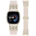 thumbnail image 1 of Wearlizer Magnetic Stretchy Band Compatible with Versa 4/3/Sense 2/Sense, Celtic Knot Elastic Nylon Watch Strap for Women Men, Dressy Soft Fabric Wristband with Magnetic Clasp, 1 of 7