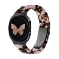 thumbnail image 1 of Wearlizer Resin Band Compatible with Samsun Galaxy Watch 8 40mm 44mm/Watch 8 Classic 46mm, Lightweight Bracelet Strap for Women Men, 1 of 5
