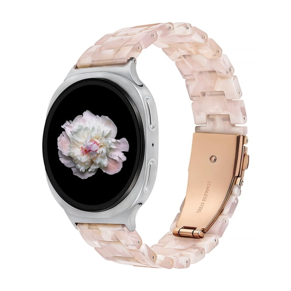 Wearlizer Resin Band Compatible with Samsun Galaxy Watch 8 40mm 44mm/Watch 8 Classic 46mm, Lightweight Bracelet Strap for Women Men