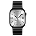 thumbnail image 1 of Wearlizer Two Tone Metal Watch Band Compatible with Apple Watch Bands Women 38/40/41/42/44/45/46/49mm Rectangular Link Bracelet Stainless Steel Strap for Series 11/10/9/8/7/6/5/4/3/SE/Ultra, 1 of 6