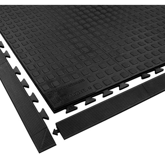 mat ramp,black,2" x 3ft. 3" wearwell 502