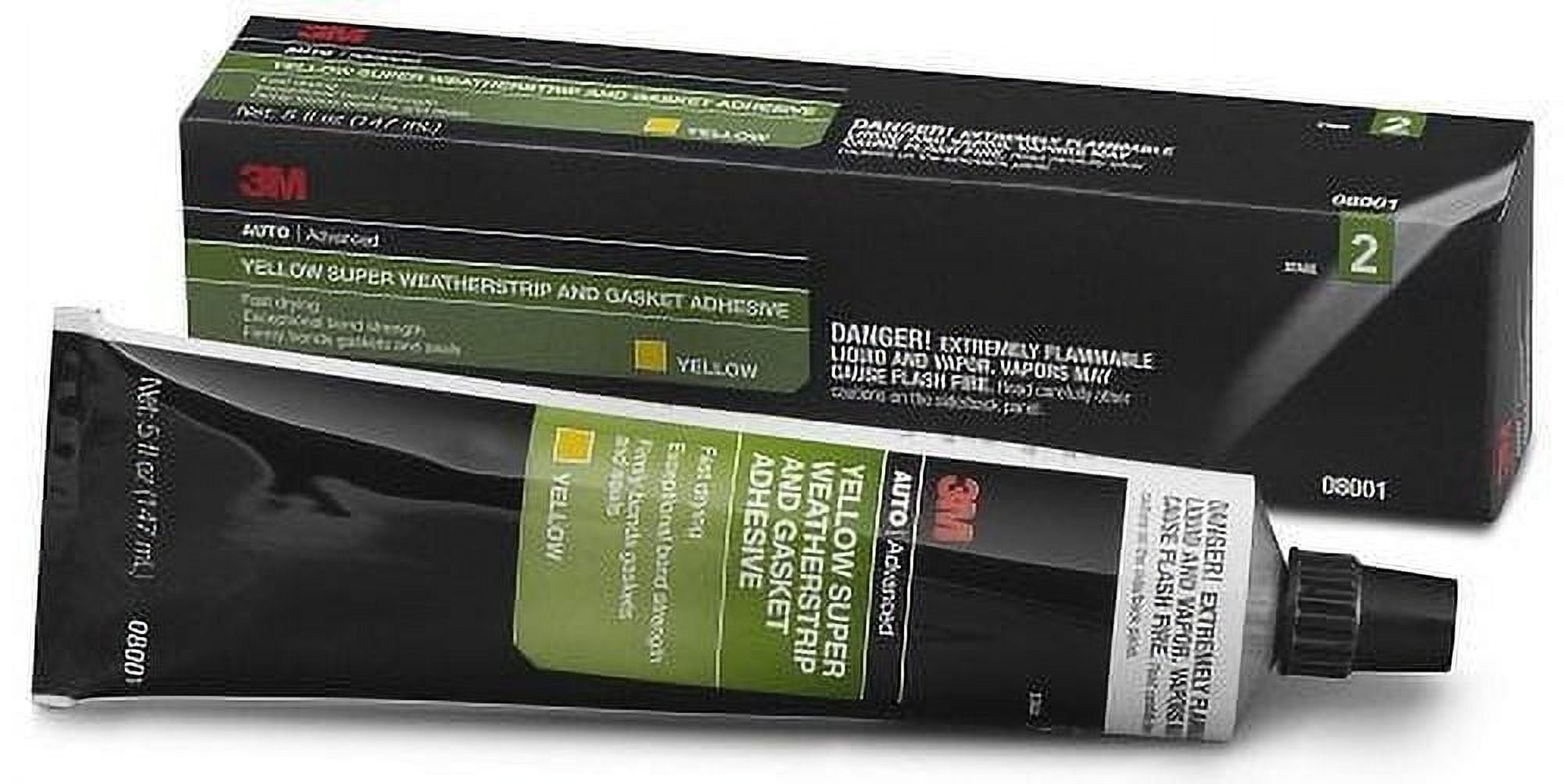 Weather Adhesive 5oz Tube Yellow