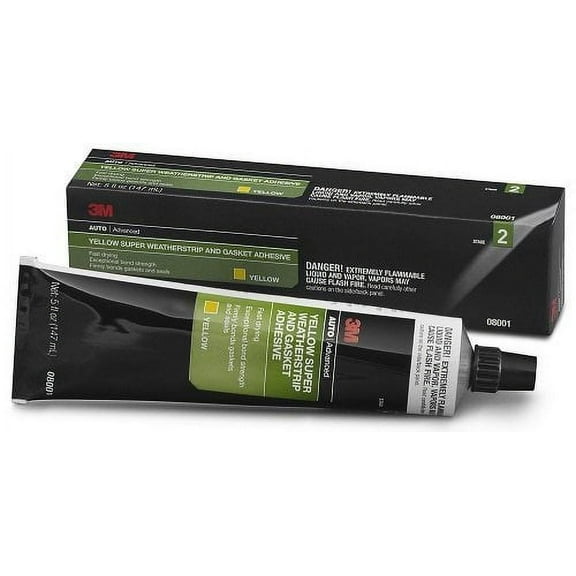 Weather Adhesive 5oz Tube Yellow