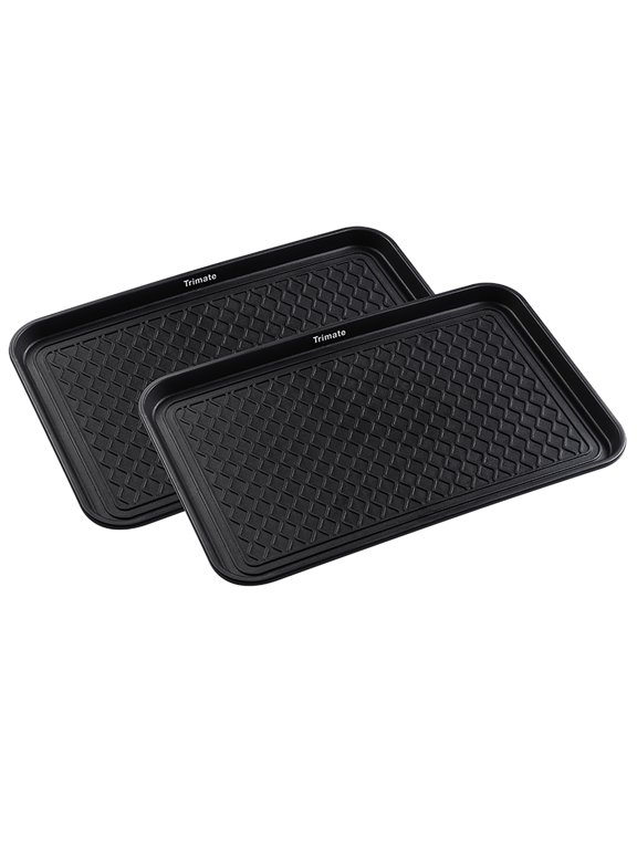 Dog, Cat Boot Tray Rectangle, 2 Pack