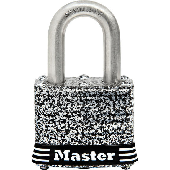 Weather Coated Laminated Steel Keyed Padlock - Pack of 2 Residential Use, Standard Application