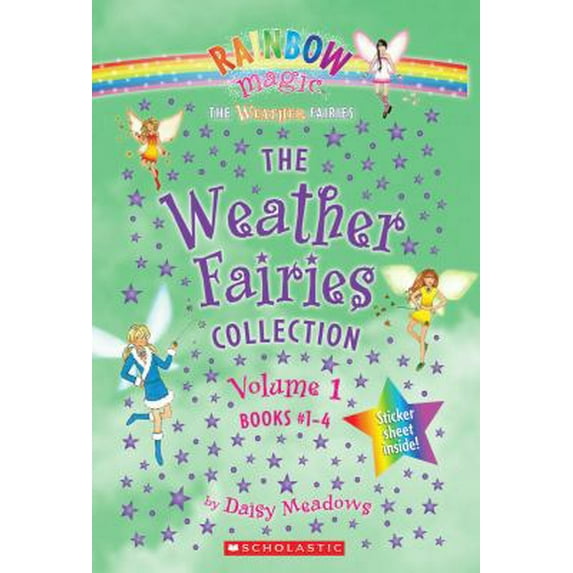 Pre-Owned The Weather Fairies Collection, Volume 1: Books #1-4: Crystal the Snow Fairy/Abigail the Breeze Fairy/Pearl the Cloud Fairy/Goldie the Sunshine Fairy (Hardcover) 0545106311 9780545106313