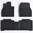 thumbnail image 1 of All Weather Floor Mats Fit for Subaru Solterra 2026 2025 2024 2023 Toyota bZ4X 2025 2024 TPE Rubber Liners Accessories All Season Guard Odorless Anti-Slip Floor Mats, 1 of 6