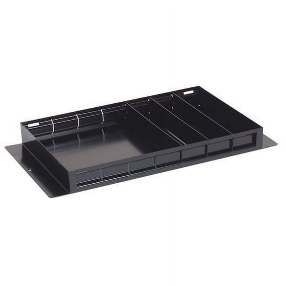 Weather Guard 26-1/2, Truck Box Divider Tray, Steel, Black, 617