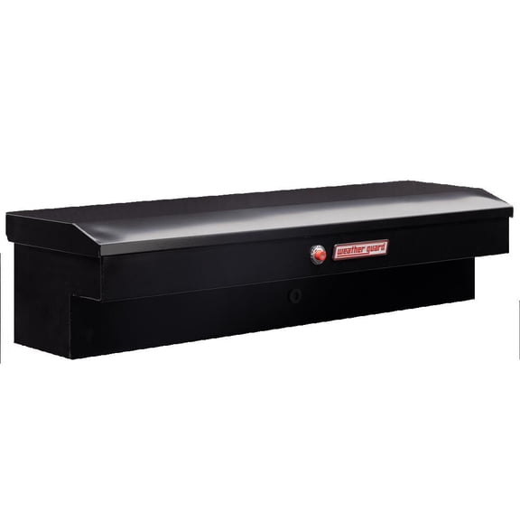 Weather Guard 56In Lo-Side Truck Tool Box Steel Gloss Black