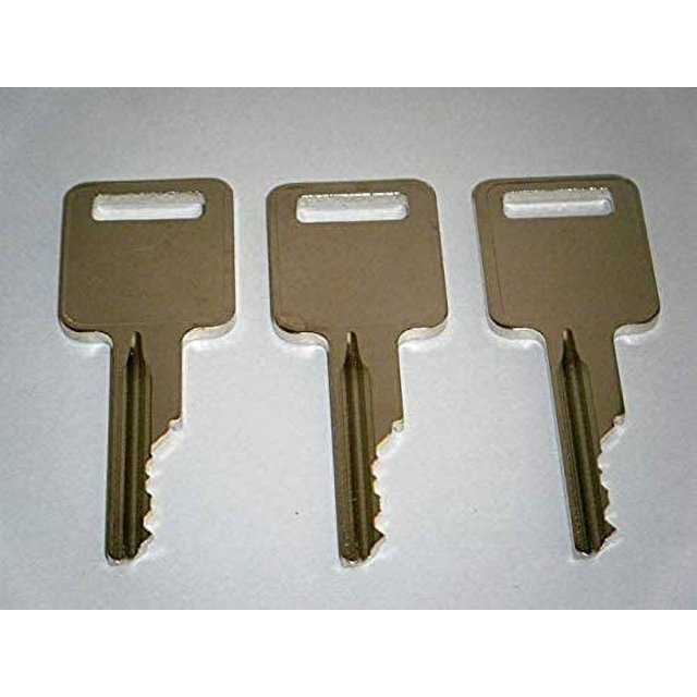 Weather Guard Replacement Tool Box Keys 3 Keys Cut to Code K051K100
