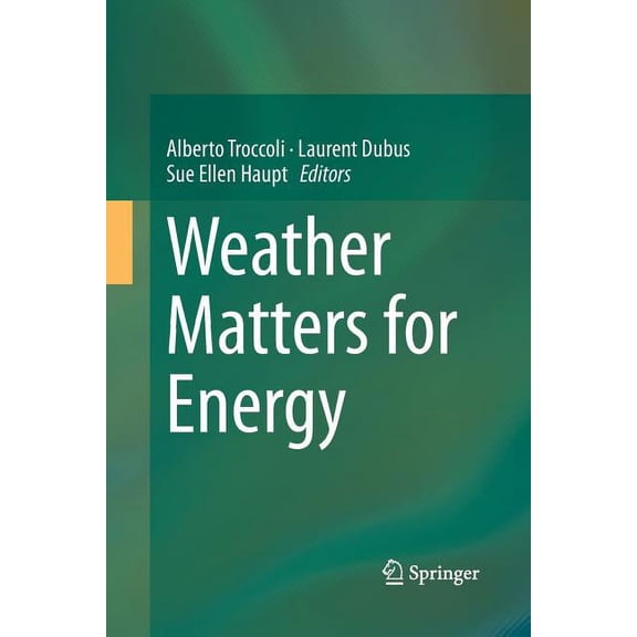 Weather Matters for Energy, (Paperback)