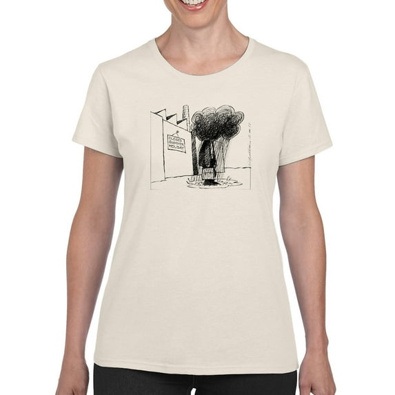 Weather Mishaps T-Shirt Women -Wilfred Hildonen Designs, Female 4X-Large