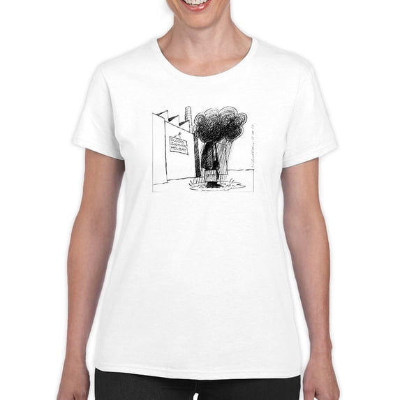 Weather Mishaps T-Shirt Women -Wilfred Hildonen Designs, Female XX-Large