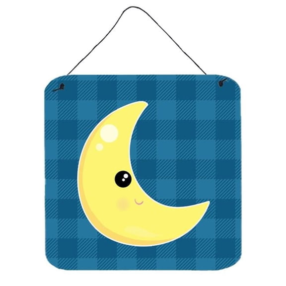 Weather Moon Face Wall or Door Hanging Prints