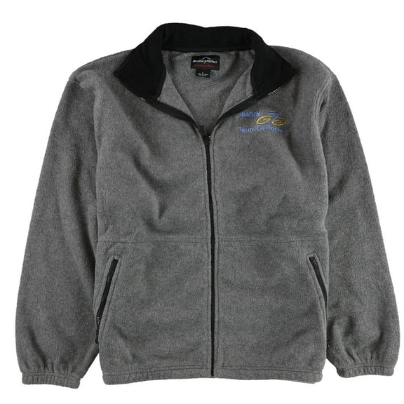 Weather Perfect Mens Tour Of California Jacket, Grey, Large