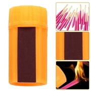 Weather Proof Matches Set. Matches With Container. 20pcs Matches With Enhanced Durability. Ignition Matches For Hiking Camping Outdoor Adventure.,0,orange,1PC