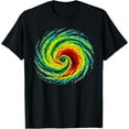 thumbnail image 1 of Weather Radar Image Clouds Meteorologist Storm Chaser T-Shirt100% cotton short-sleeved shirt for both men and women, 1 of 6