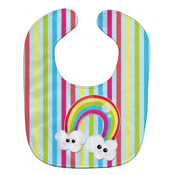 Weather Rainbow Face Baby Bib