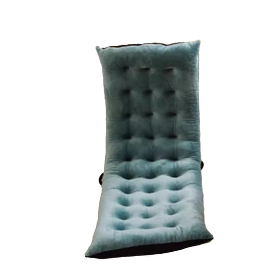 Weather Resistant Adirondack Chair Cushions High Back Indoor Outdoor Patio Tufted Lounge Cushion Seat Pads (39x15.7x3.14in, Blue)