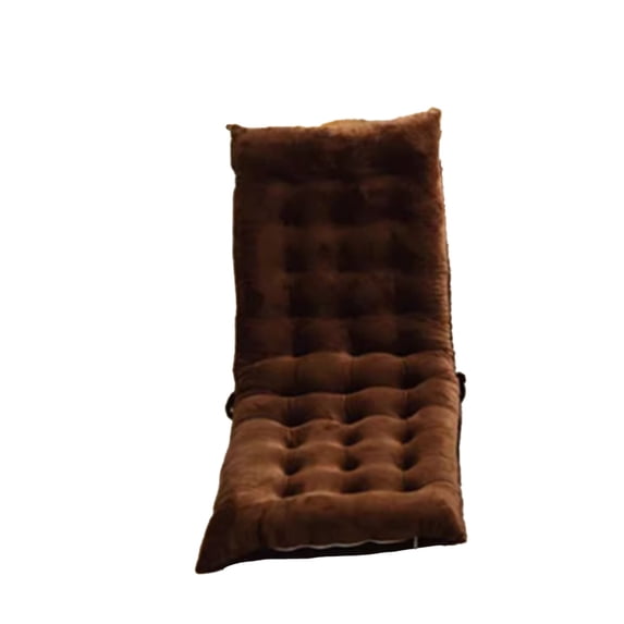 Weather Resistant Adirondack Chair Cushions High Back Indoor Outdoor Patio Tufted Lounge Cushion Seat Pads (39x15.7x3.14in, Coffee)