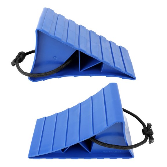 Weather Resistant Automotive Wheel Block For Outdoor Use Nonslip Vehicle Tire Stopper Parking Brake Assist