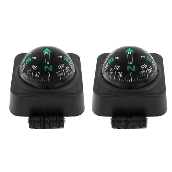 Weather Resistant Car Navigation Instrument with Full Rotation Visibility Automotive Leveling Guidance for Drive