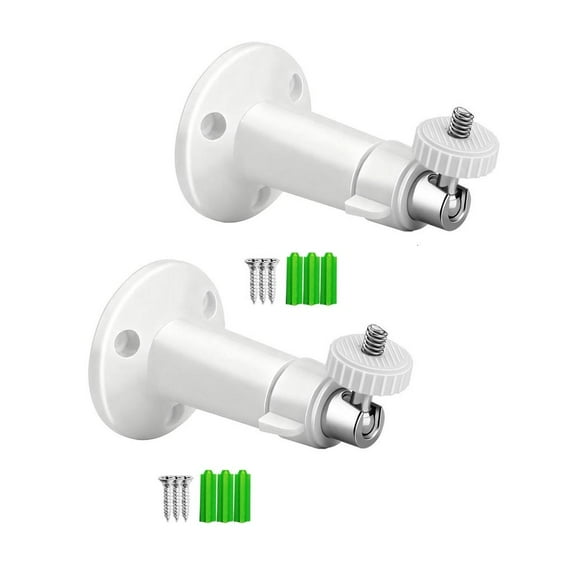 Weather Resistant Flexible Plastic Security Camera Bracket Rack For Multiple Installation Method Including Ceiling Mount