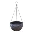 thumbnail image 1 of Weather-Resistant Honeycomb Hanging Planter Basket with Drainage Hole, Removable Plug, Ideal for Indoor and Outdoor Use, Perfect for Balcony, Patio, Garden, and Window Plants, 1 of 5