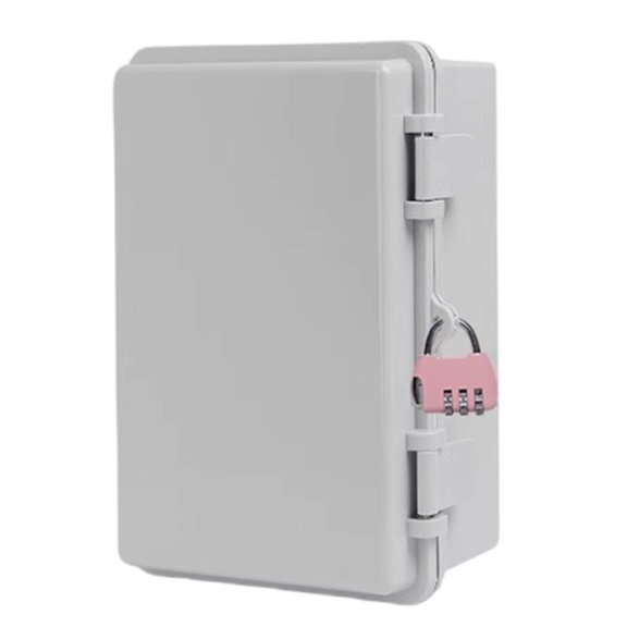 Weather Resistant Locking Electrical Enclosures High Strength Housing Strong Enclosures Outdoor Mounting for Garden