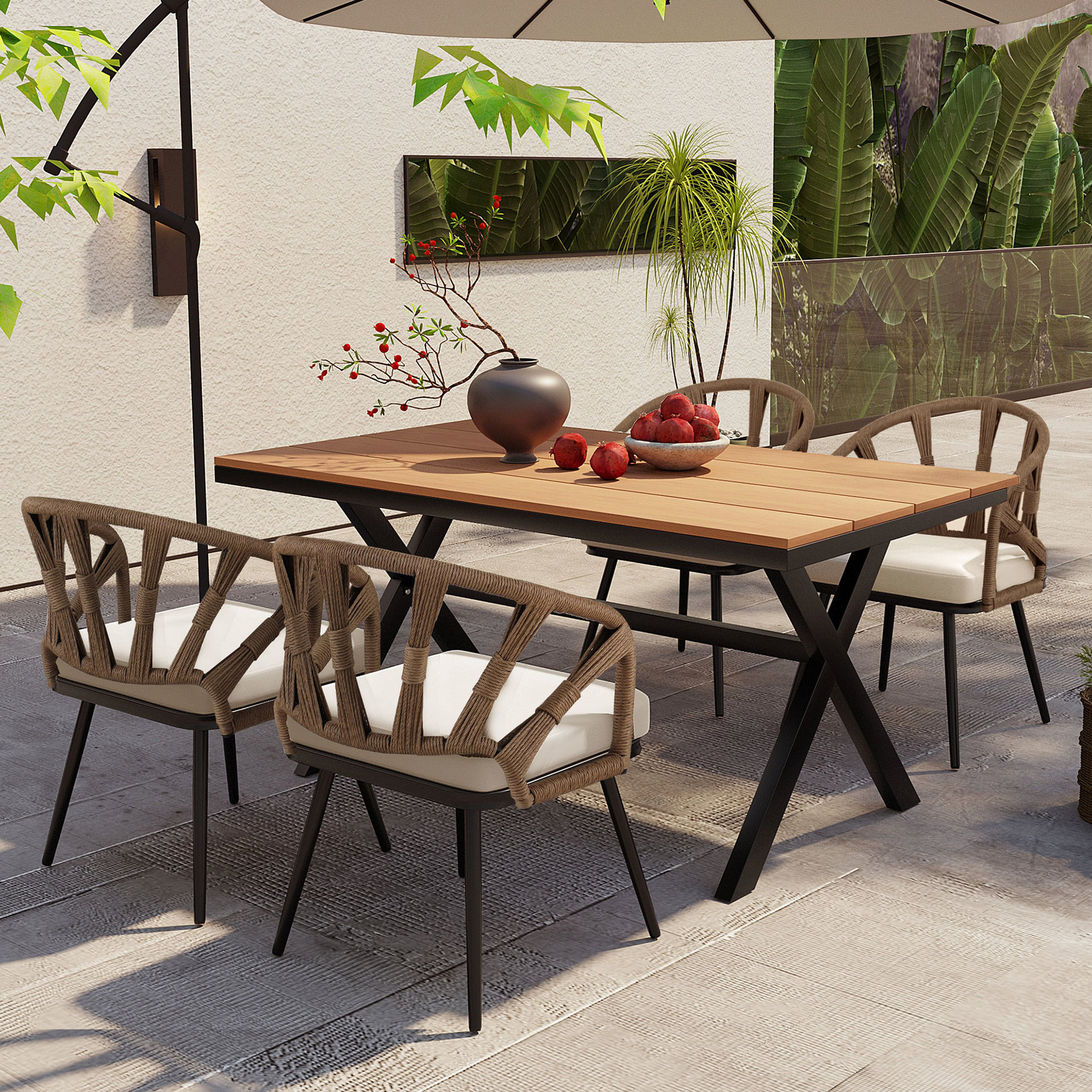 Easy To Assemble Minimalist Outdoor Furniture Collections