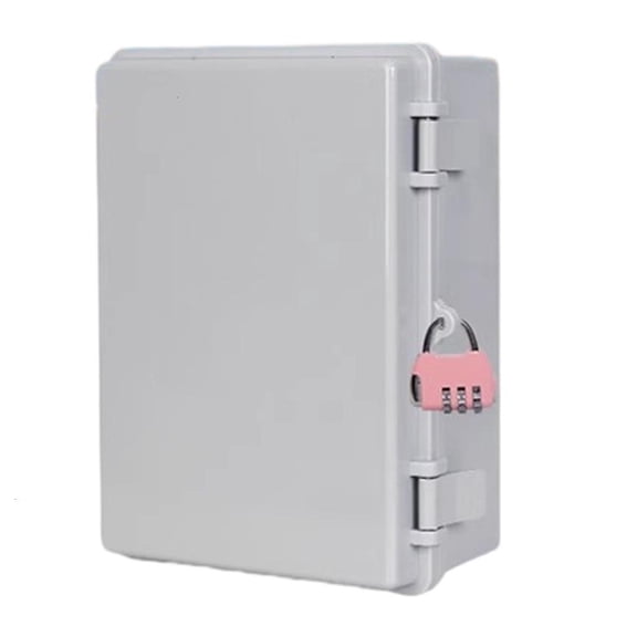 Weather Resistant Power Outlet Cover with Safety Lock Feature Strong Water Resistant Electrical Enclosures for Outdoor