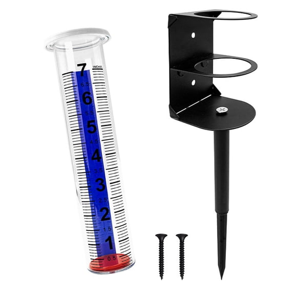 Weather Resistant Rain Gauge Featuring Metal Construction for Reliability Precipitation Tracking in Harsh Conditions
