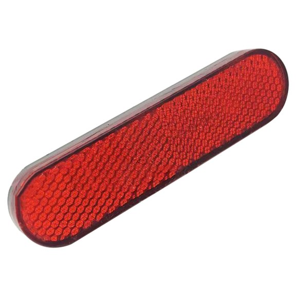Weather Resistant Rear Reflectors High Visibility Fit for Electric Motorbikes, Enhances Riders Visibility