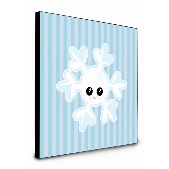 Weather Snowflake Face Artwork Wall Panel